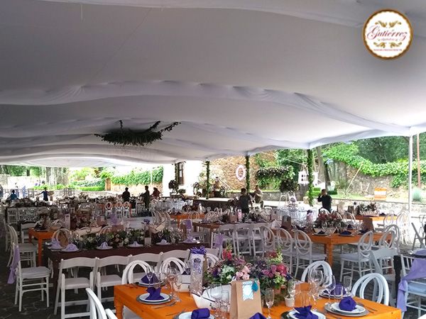 carpa para eventos en exterior