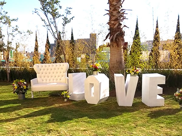 sillón para novios y quinceañeras